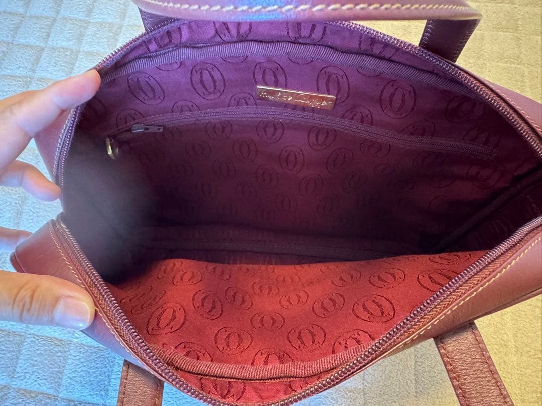 Cartier カルティエ マストライン レザーブリーフケースA4