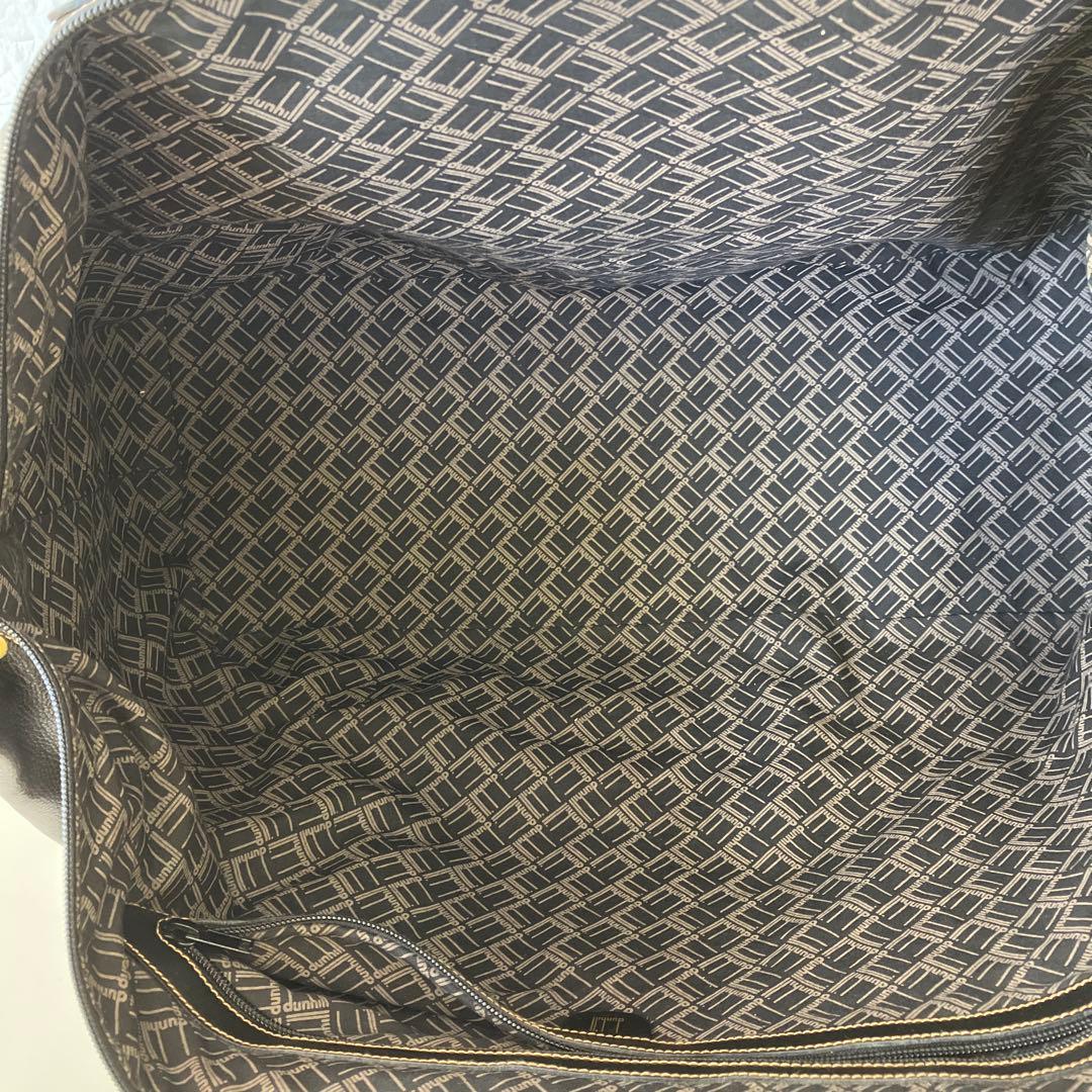 Dunhill　ダンヒル　ボストンバッグ　レザー　ブラック　4441