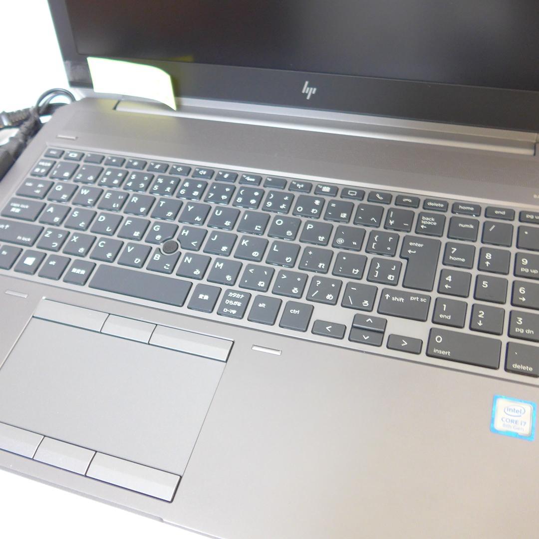 Windowsノート本体 HP ZBook15 G8 i7 8750H Quadro P1000 NVMe