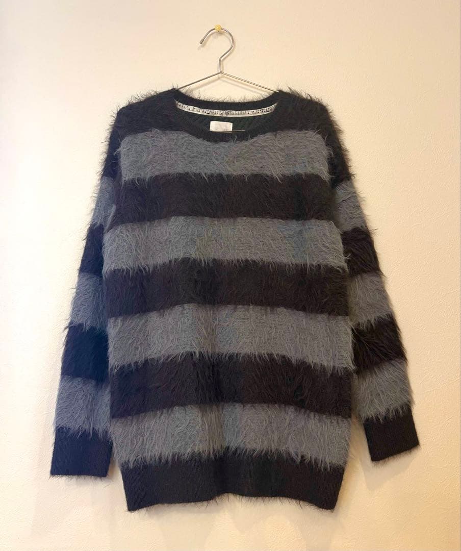 NUMBER (N)INE ナンバーナイン シャギー ニット　1