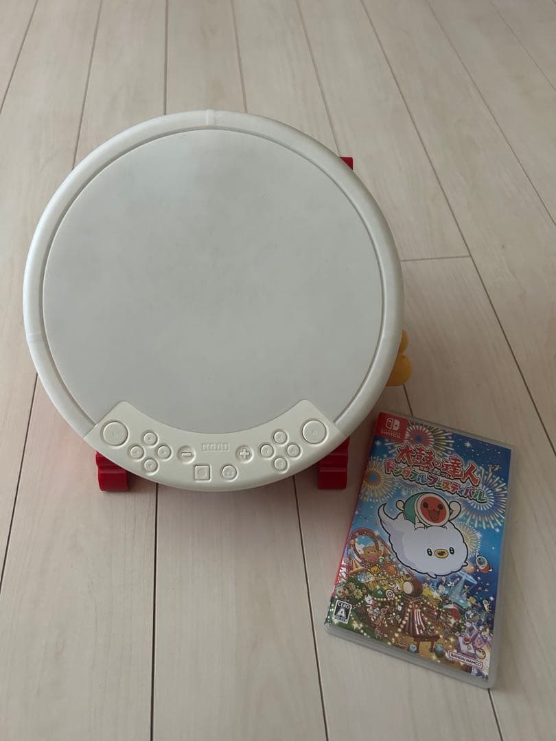 太鼓の達人　ドンダフルフェスティバル　タタコン　太鼓とバチセット