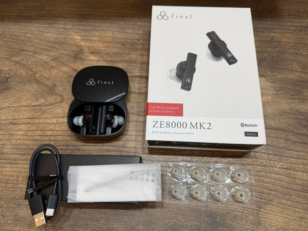 final ZE8000 MK2 8K SOUNDワイヤレスイヤホン