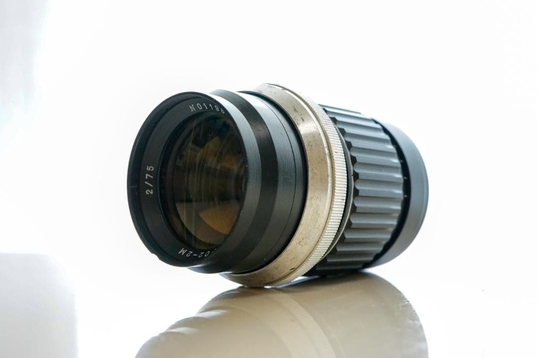 KMZ PO-2-2M 75mm f2 ライカM改 シネレンズ スピードパンクロ