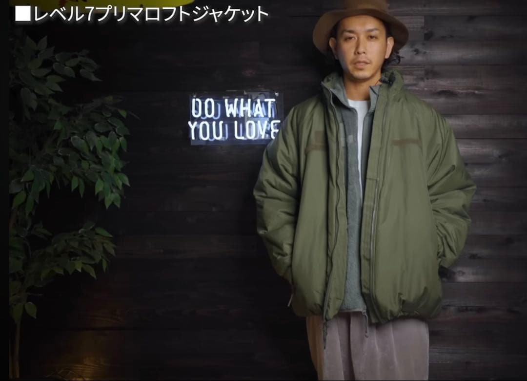 j*n様 WAIPER ECWCS Level7 ジャケットS オリーブ定価38