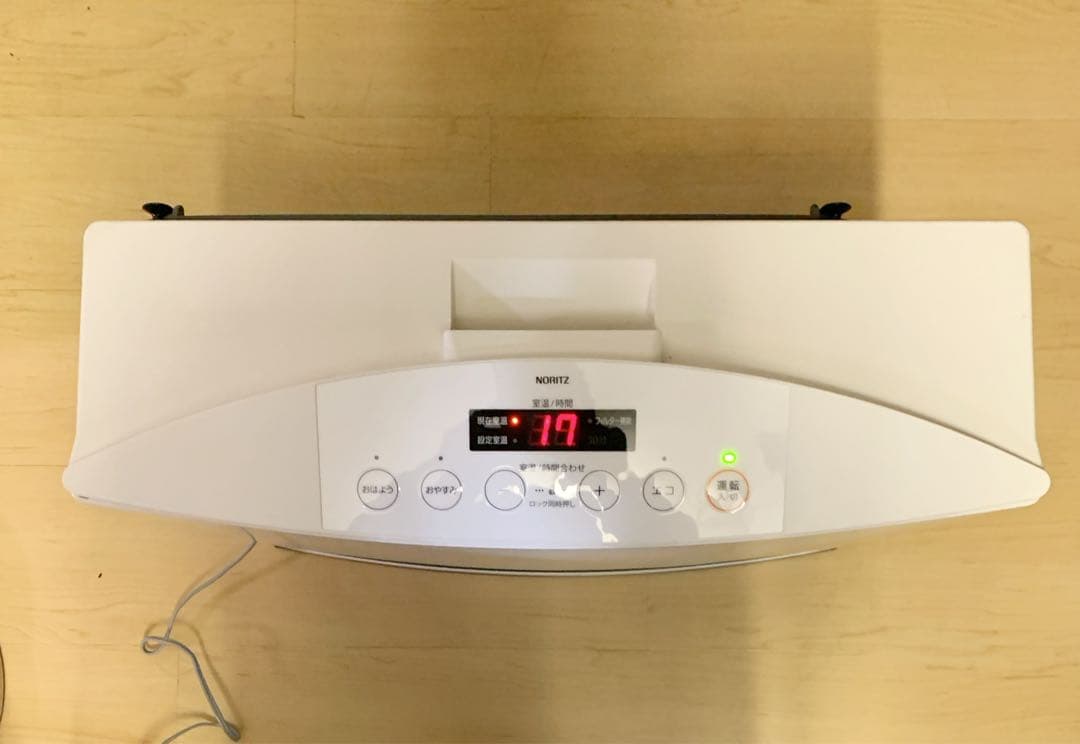 値下げ！【美品】ノーリツ 都市ガスファンヒーター GFH-4003S-W5