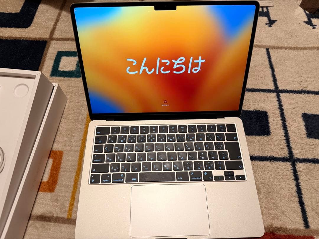 MacBook Air M2 13㌅ 16GB 256GB スターライト付属品有