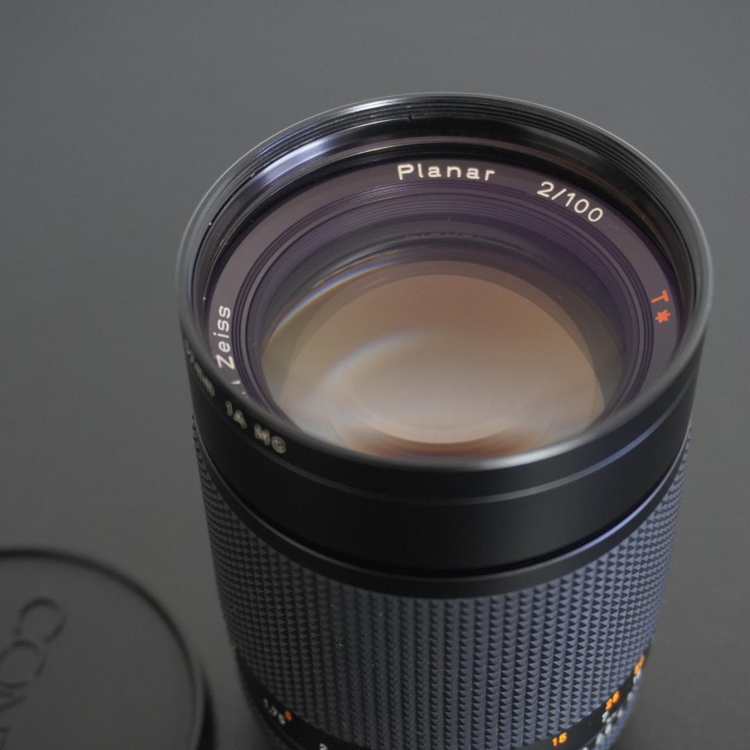 レンズ(単焦点) Contax Carl Zeiss Planar T* 100mm f/2