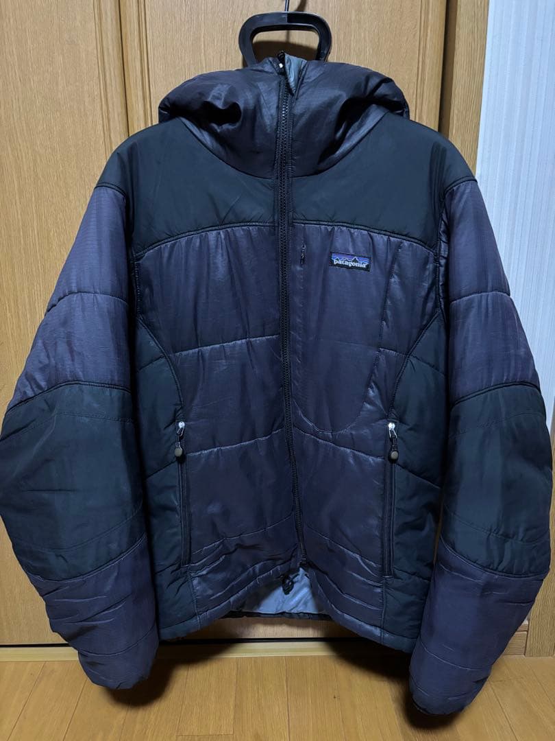patagonia ダスパーカ　ダスパーカー　黒　ツギハギ　ブラック