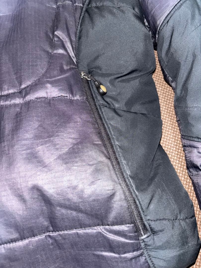 patagonia ダスパーカ　ダスパーカー　黒　ツギハギ　ブラック