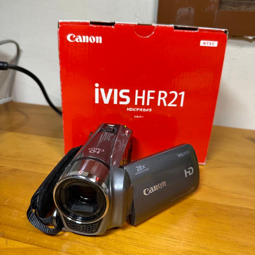 Canon デジタルビデオカメラ iVIS HF R21 5982