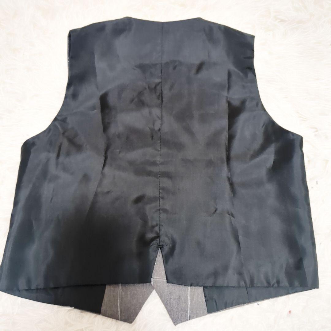 極美品　ワンダーファクトリー　男子　フォーマルスーツ　6点セット　グレー