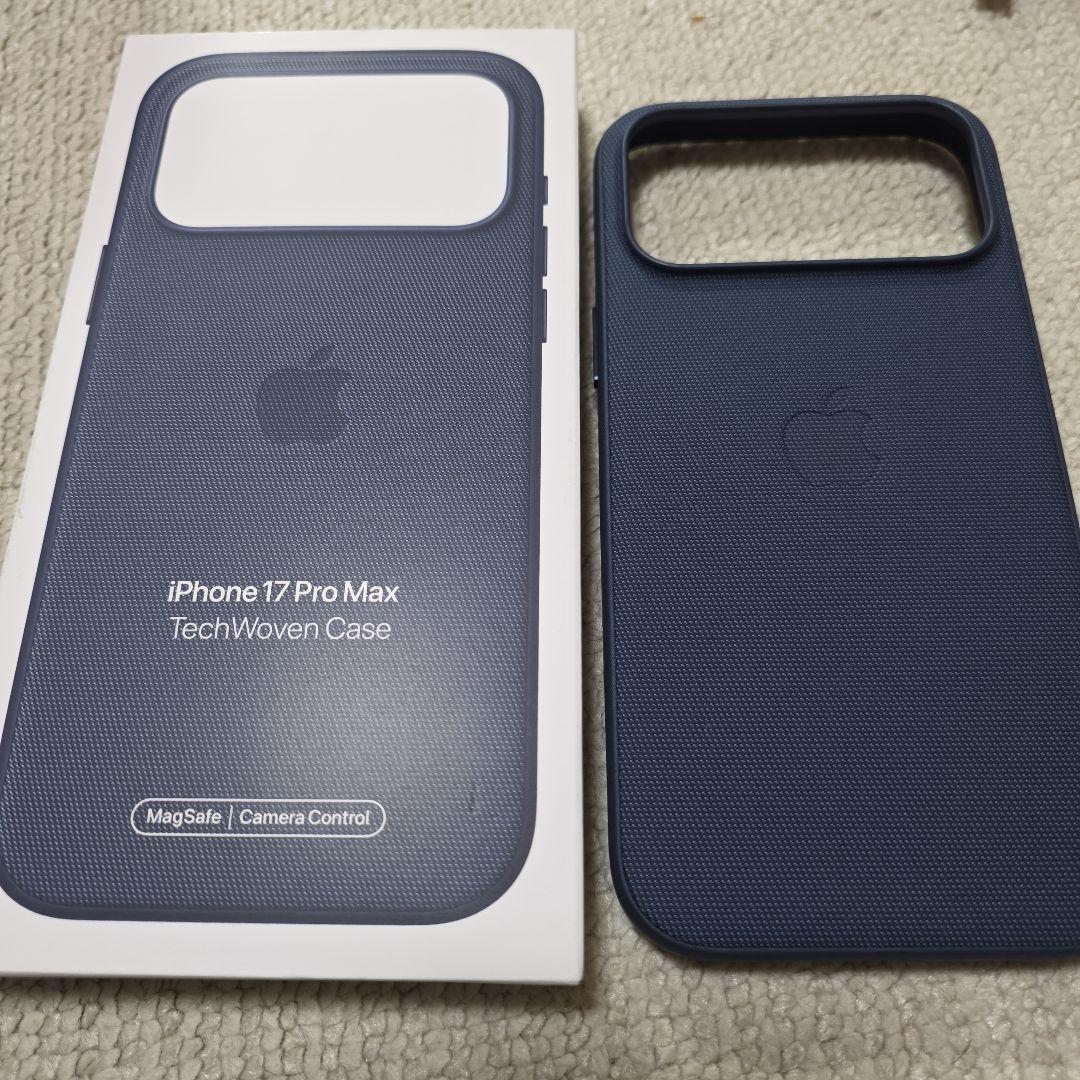 Apple iPhone 17 Pro Max テックウーブン ケース ブルー