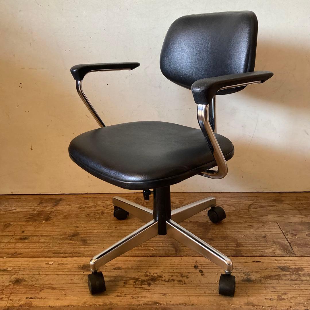 ◉未使用 長期保管◉コクヨ ヴィンテージ インダストリアル デスクアームチェア1