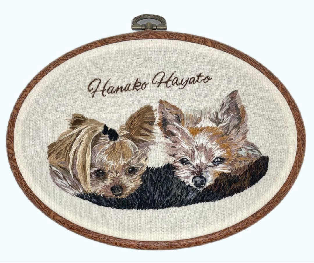 ちゃちゃ様 うちの子刺繍