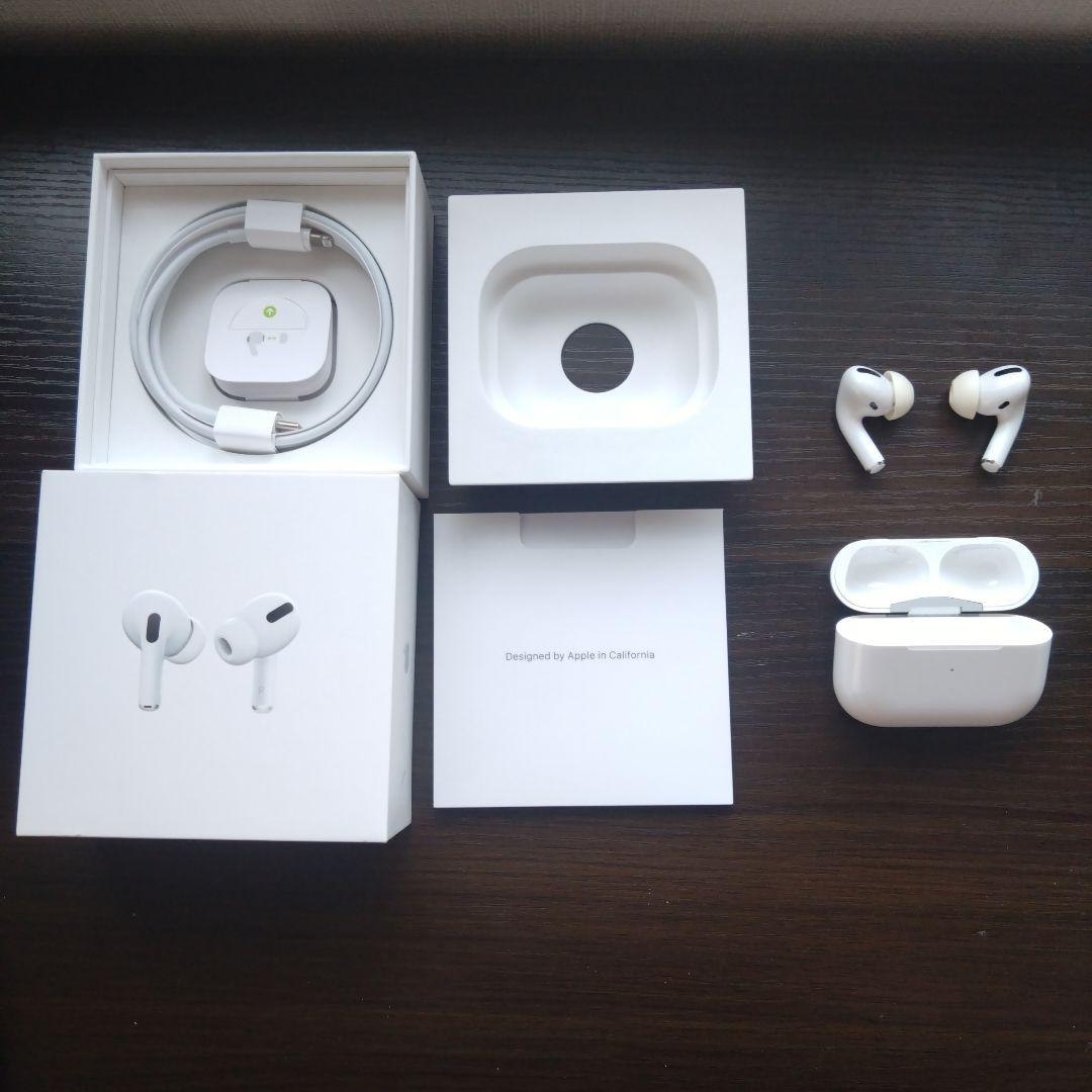 【美品】正規品　Apple AirPods Pro 本体　箱あり