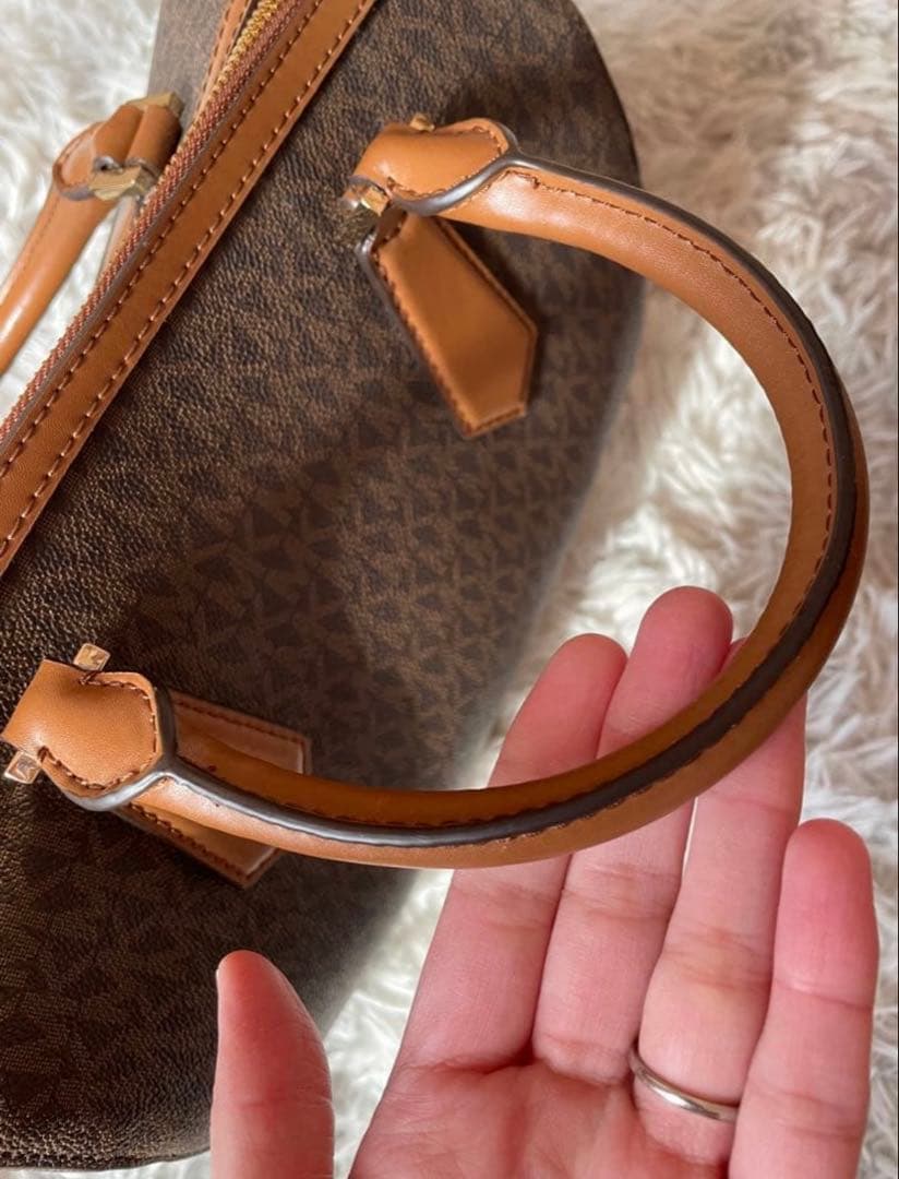 【メルカリ祭のみの出品】　Michael Kors ブラウン ボストンバッグ