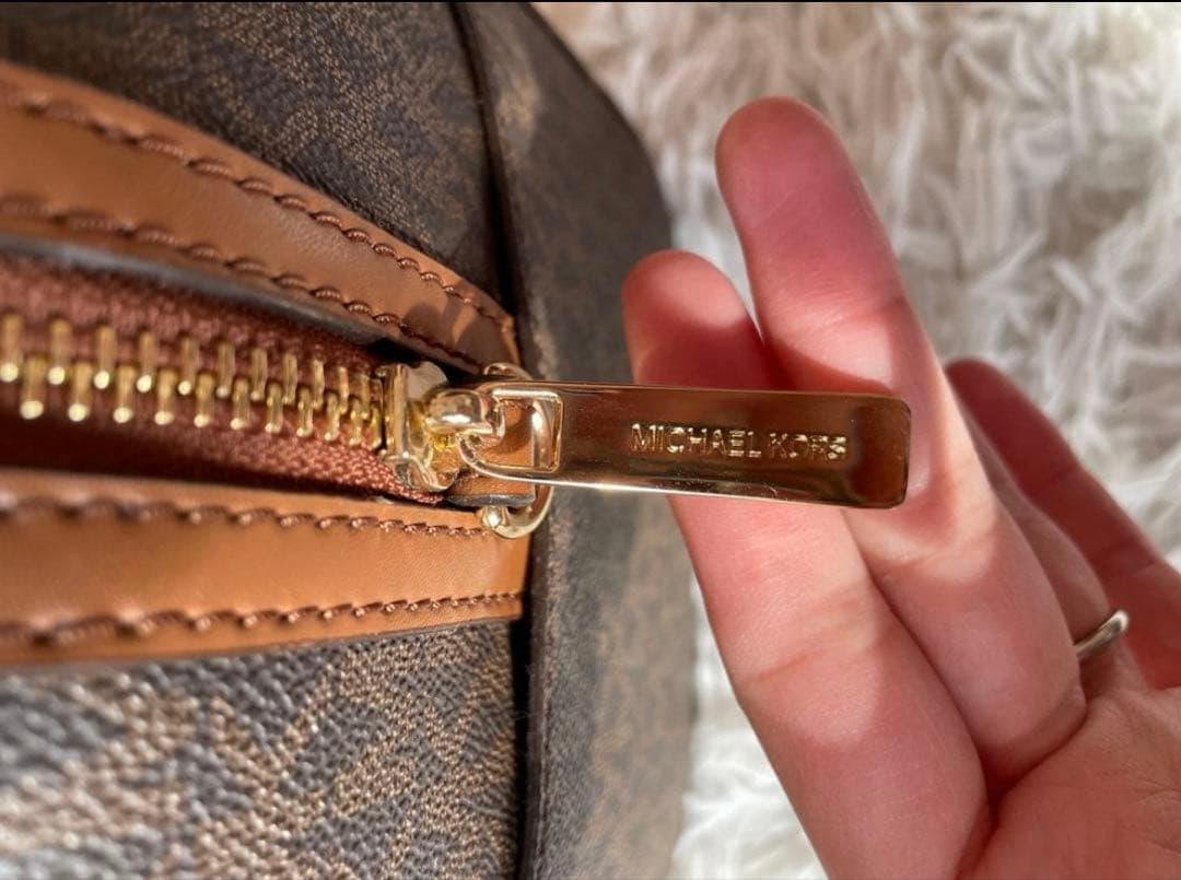 【メルカリ祭のみの出品】　Michael Kors ブラウン ボストンバッグ