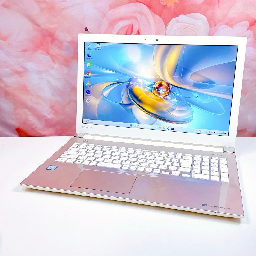 美品✨ windows11✨新品爆速SSD✨ノートパソコン✨オフィス カメラ