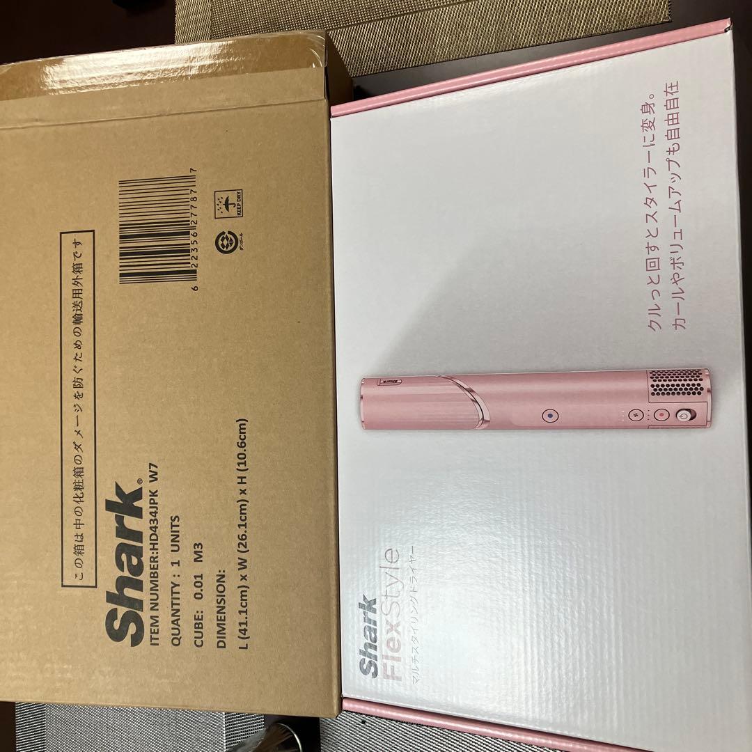 Shark FlexStyle ヘアドライヤー ピンク