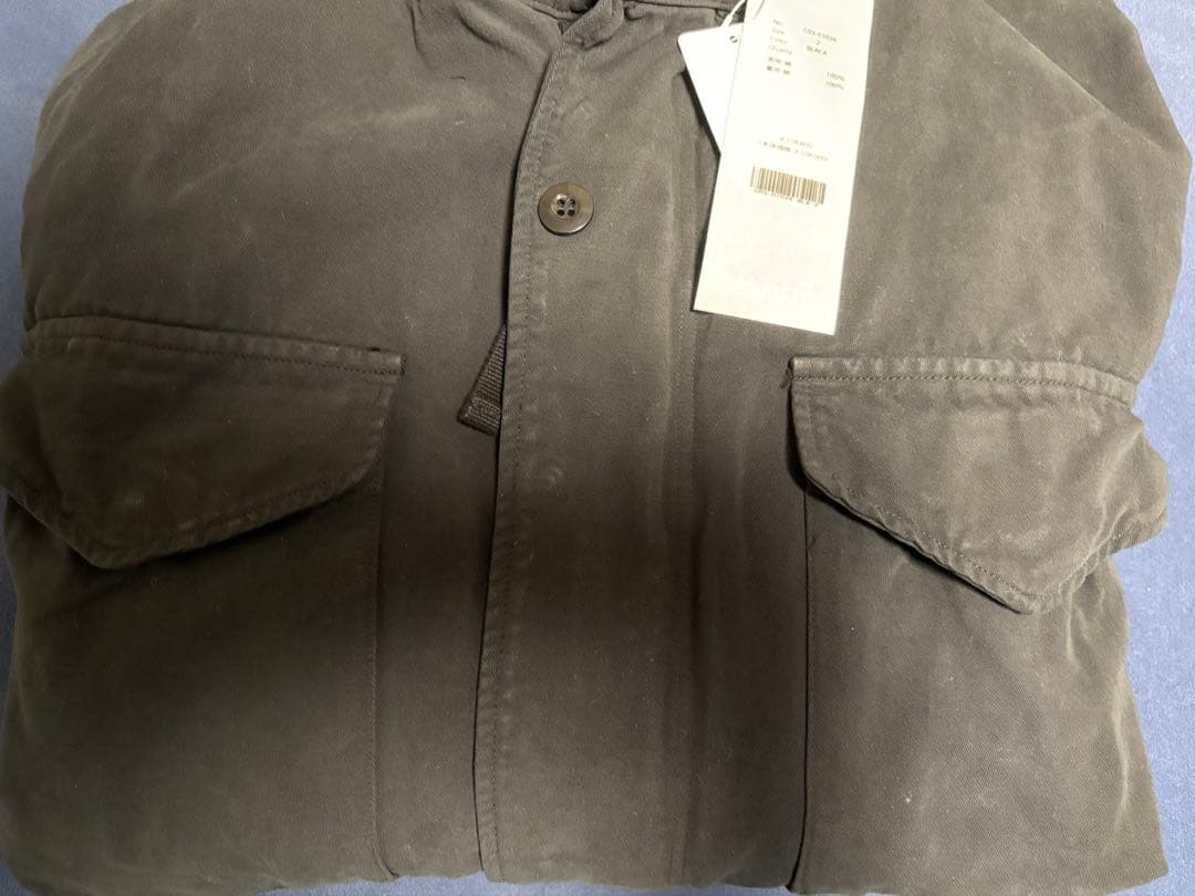 【新品未使用】 COMOLI 25AW 製品染M65ジャケット サイズ2