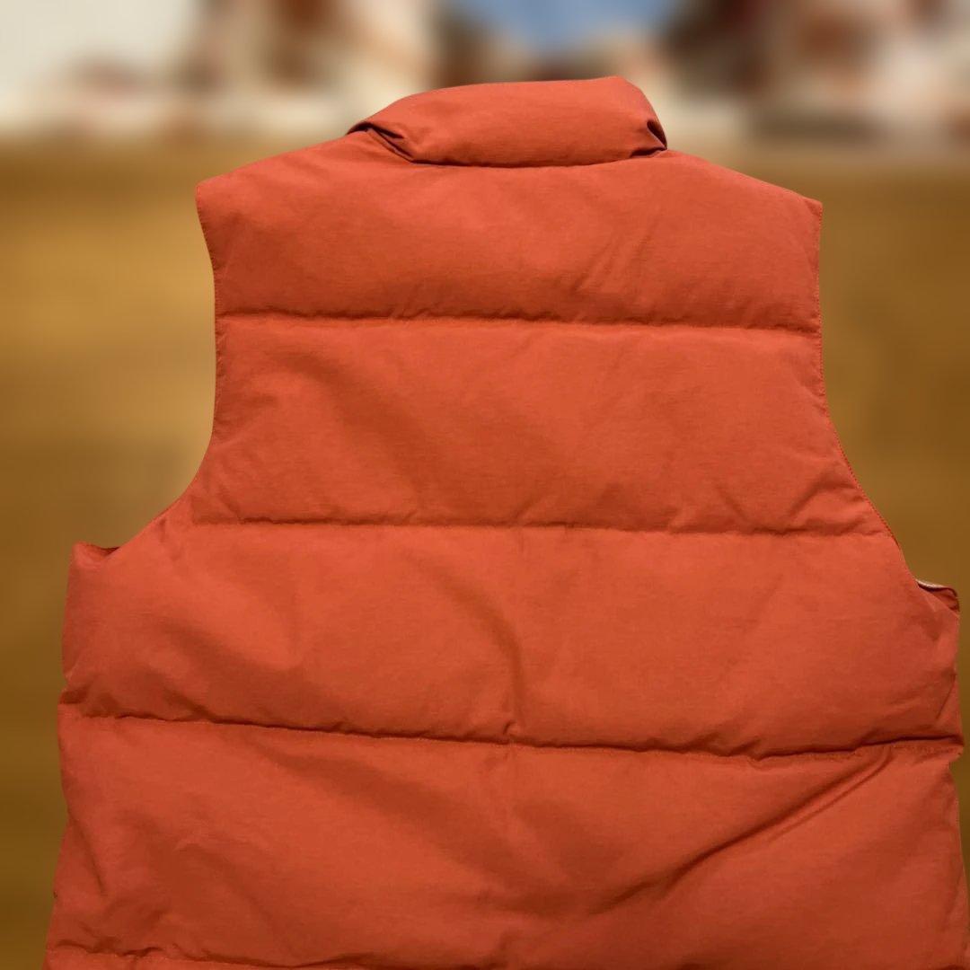 class-5 ダウンベスト Lサイズ オレンジ