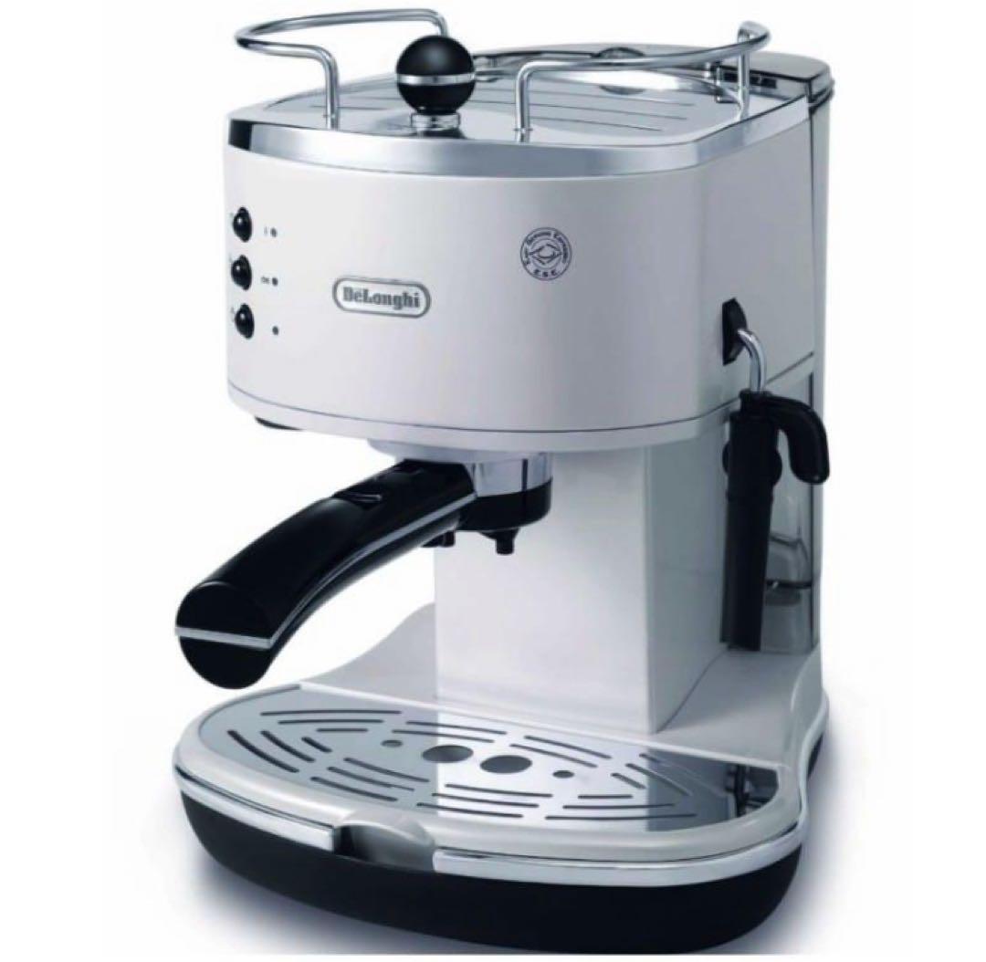 De'Longhi エスプレッソマシン 白　ECO310W