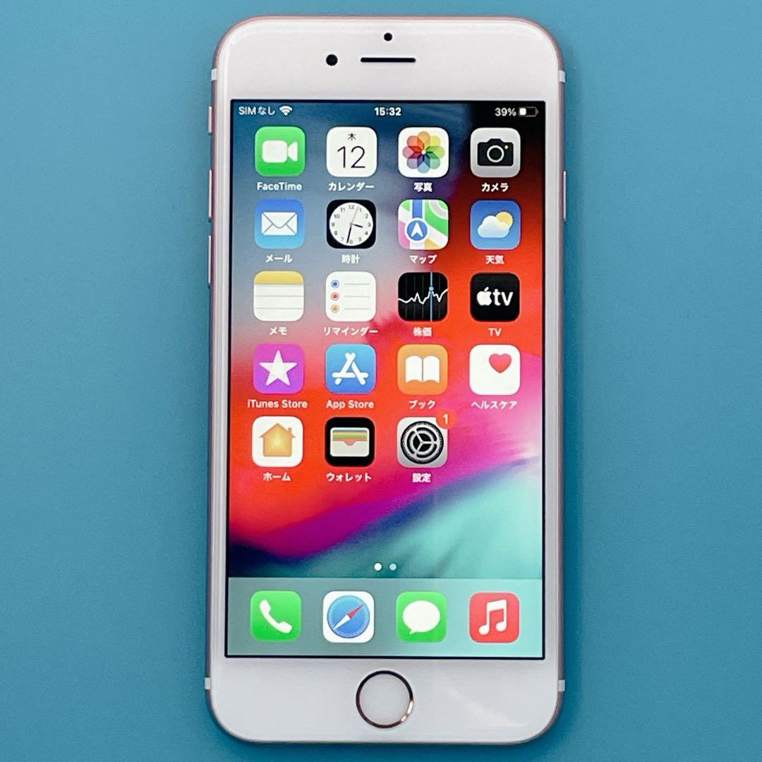 【美品】iPhone 6s 32GB SIMフリー ローズゴールド