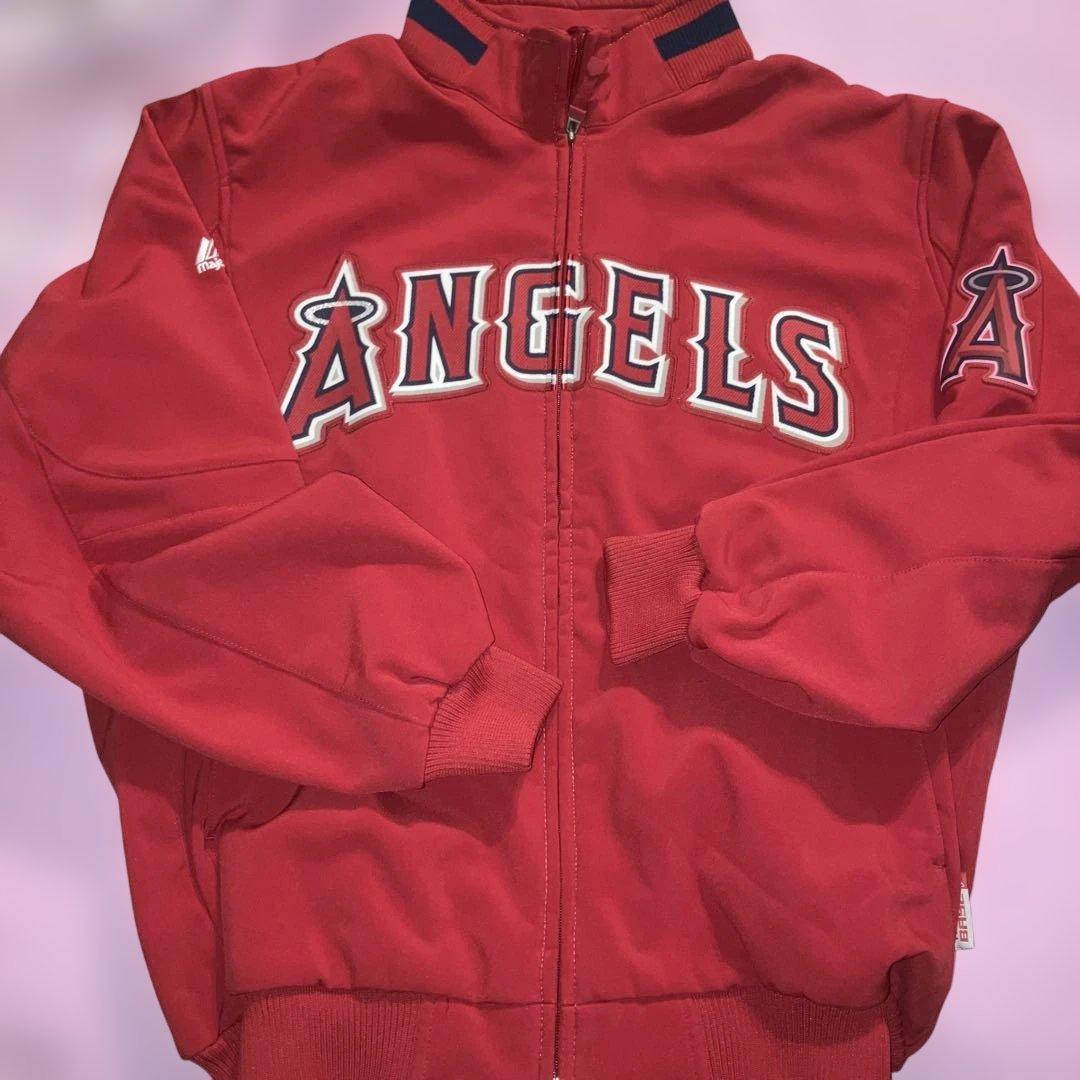 MLB ANGELSエンジェルス フルジップジャケットジャンパー