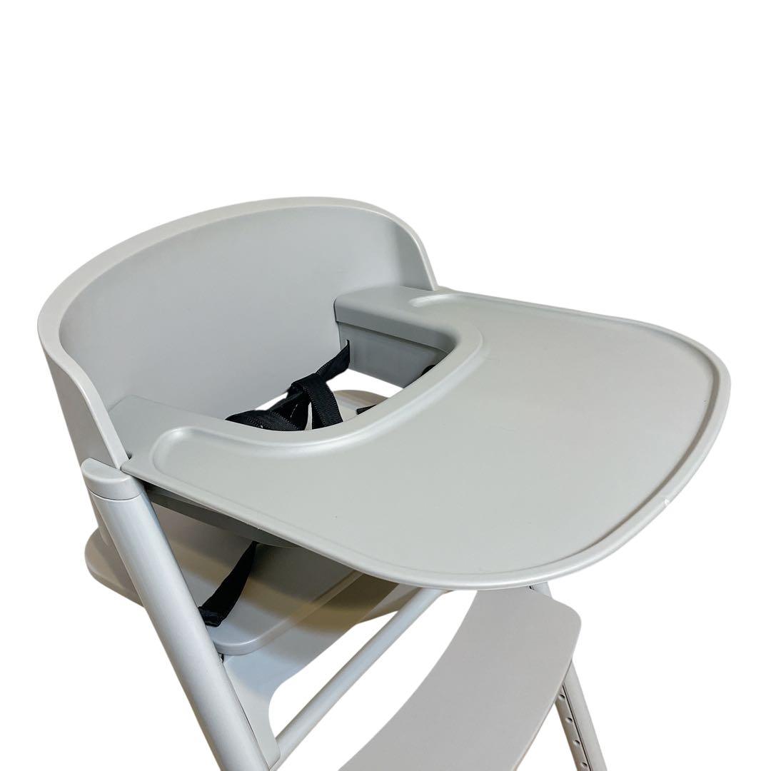 ヤトミ　ノウス　ベビーチェア　グレー　yatomi novus ハイチェア