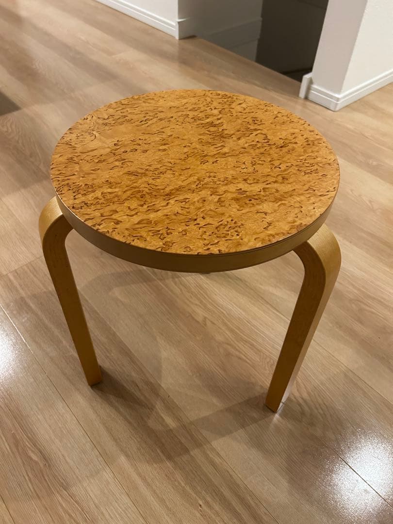 artek stool60 カーリーバーチ　アアルト　スツール60 北欧