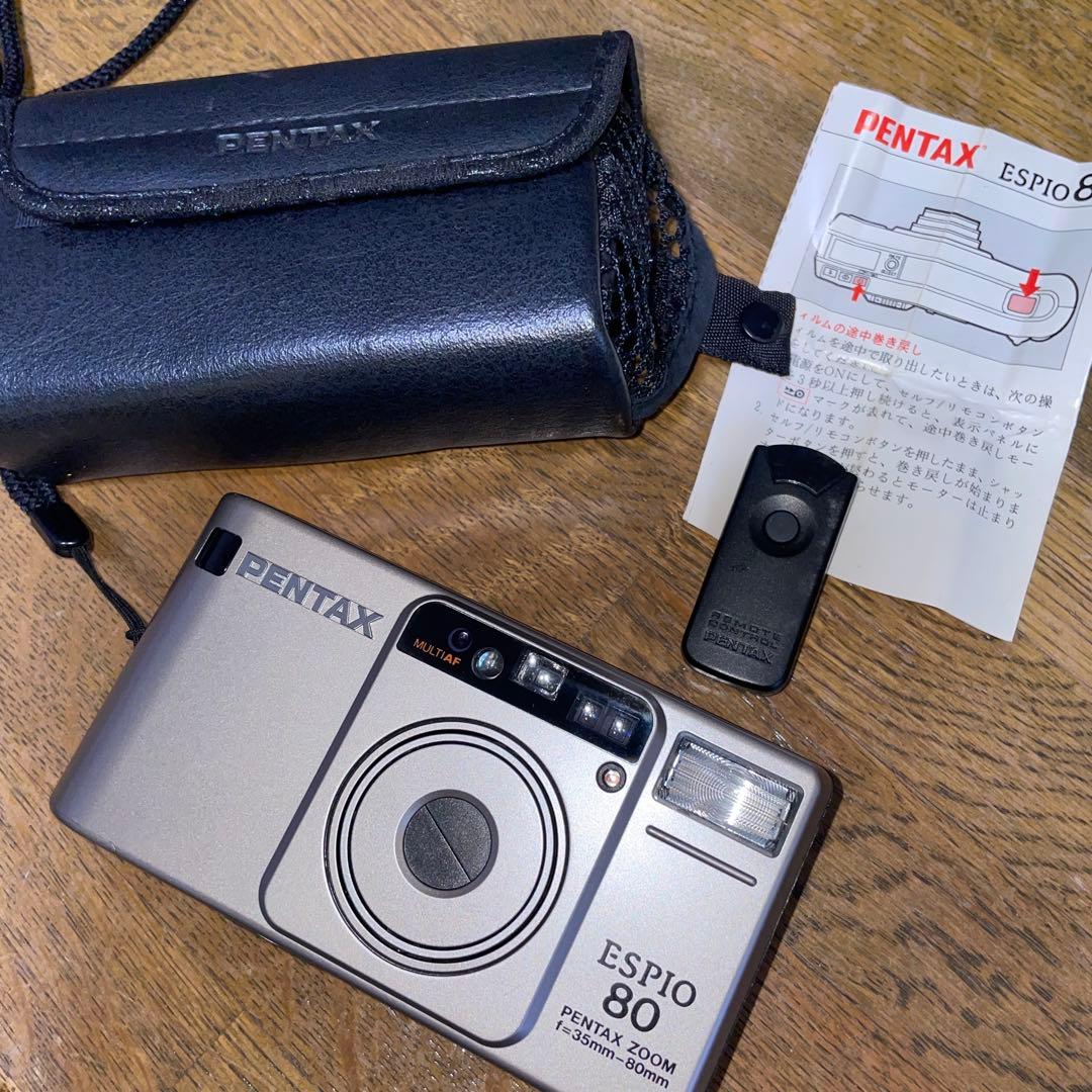 PENTAX ESPIO80コンパクトフィルムカメラ 動作未確認