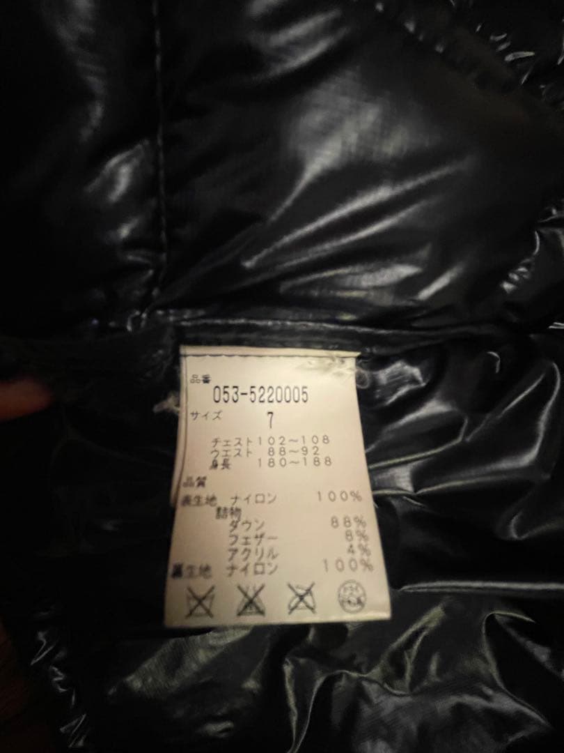 PEARLY GATES ダウンジャケット ネイビー