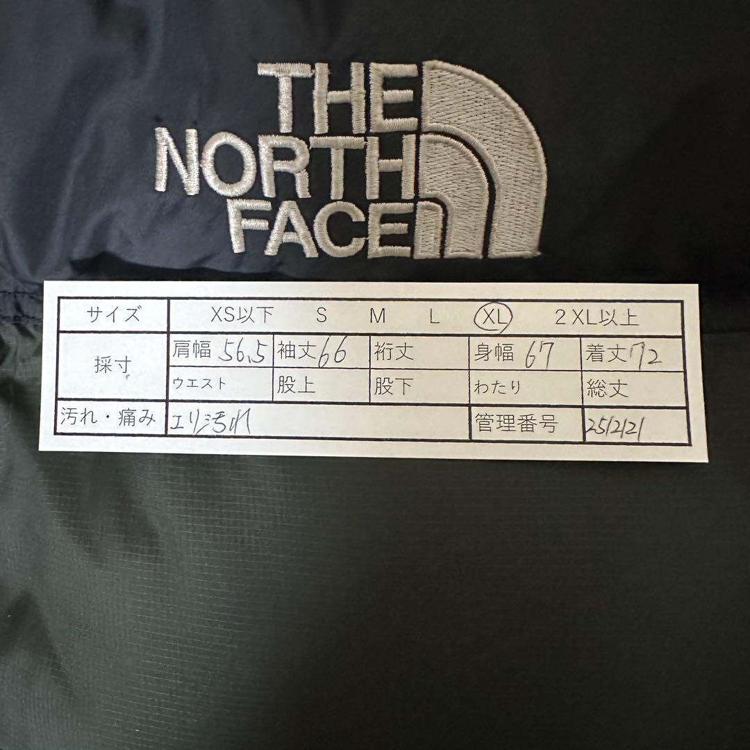 【超希少】　ノースフェイス　ヌプシ　センターロゴ　ダウンジャケット　700　XL