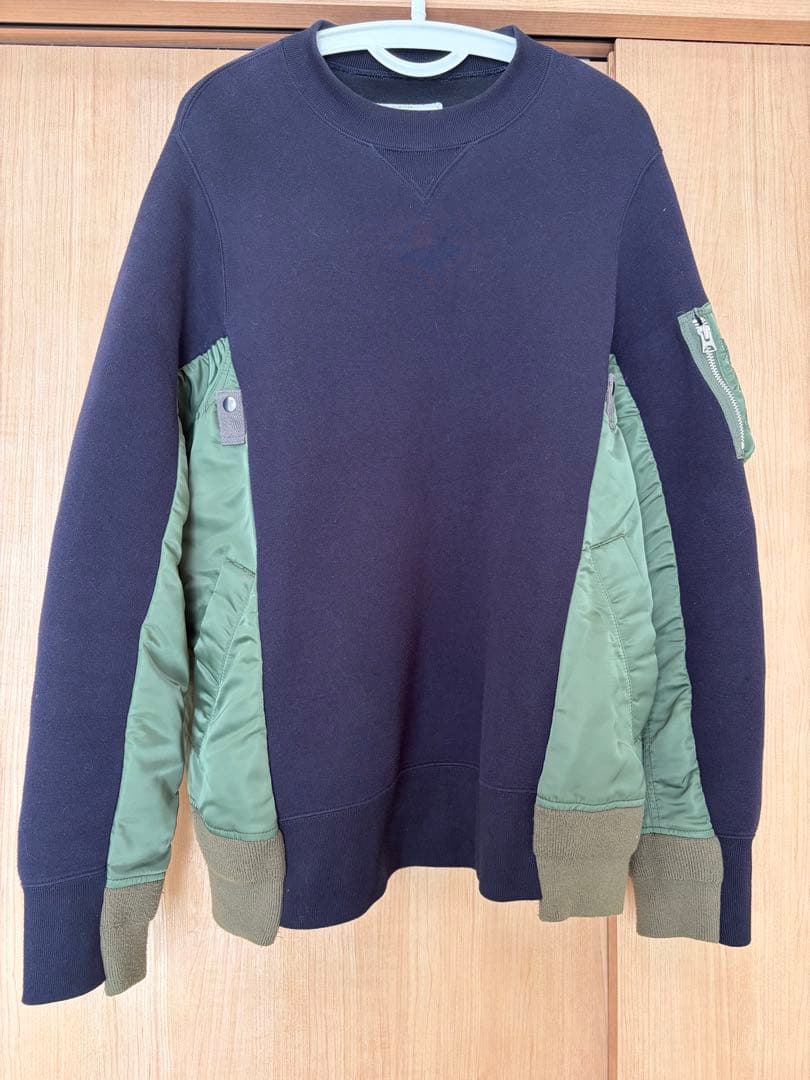sacai スウェット　サイズ02
