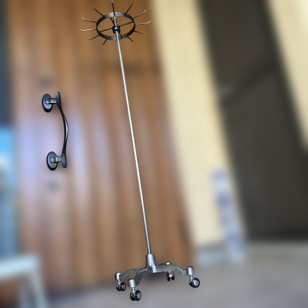 【Kurosaki 様】インダストリアル サークルハンガー アイアンラック