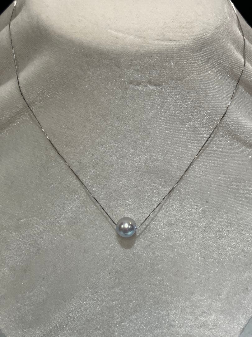 伊勢志摩英虞湾産あこや真珠　9.2mm パールネックレス