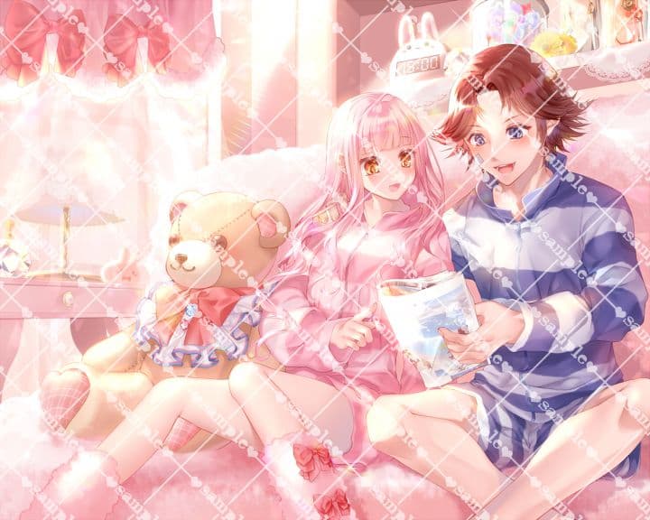 夢絵 コテ同 オーダー ポストカード