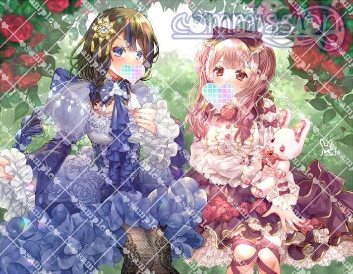 夢絵 コテ同 オーダー ポストカード