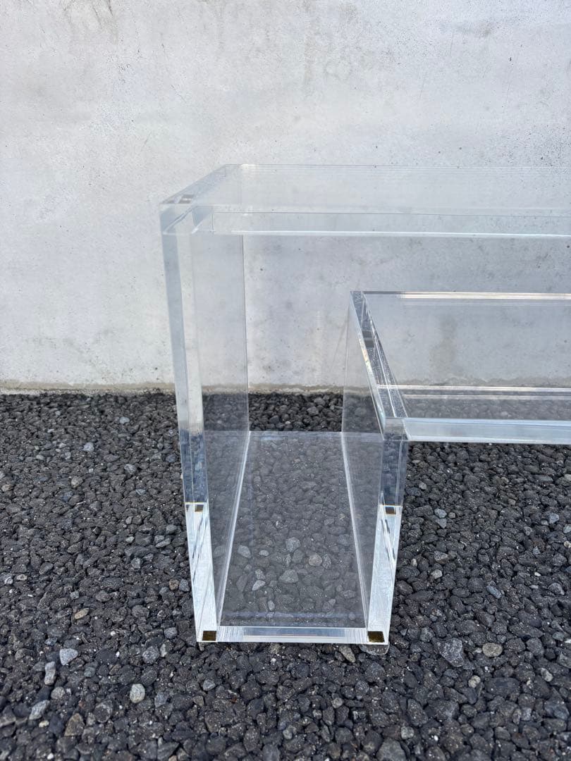 アクリルテーブル　ABODE SHOJI