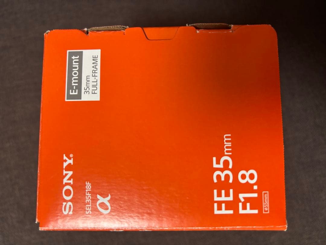 【美品】SONY FE 35mm F1.8 レンズ　SEL35F18F