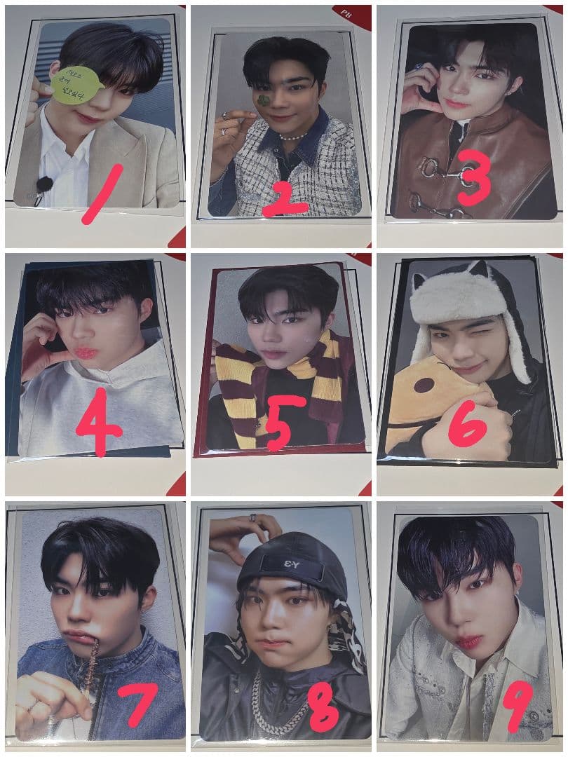 【バラ売り可！】パクゴヌク 박건욱　トレカセット（全32種）