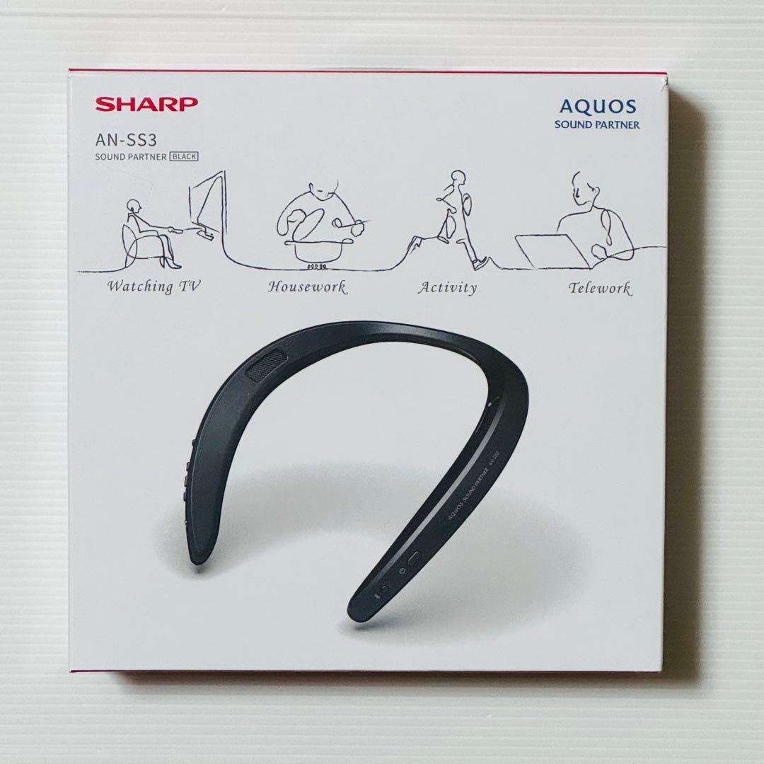 SHARP AN-SS3 ネックスピーカー ブラック