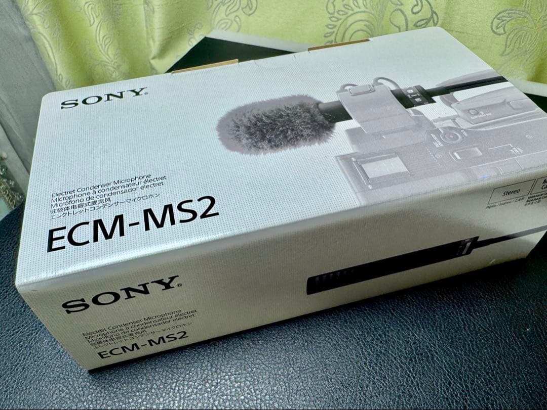 【美品】SONY ECM-MS2 エレクトレットコンデンサーマイクロホン　中古