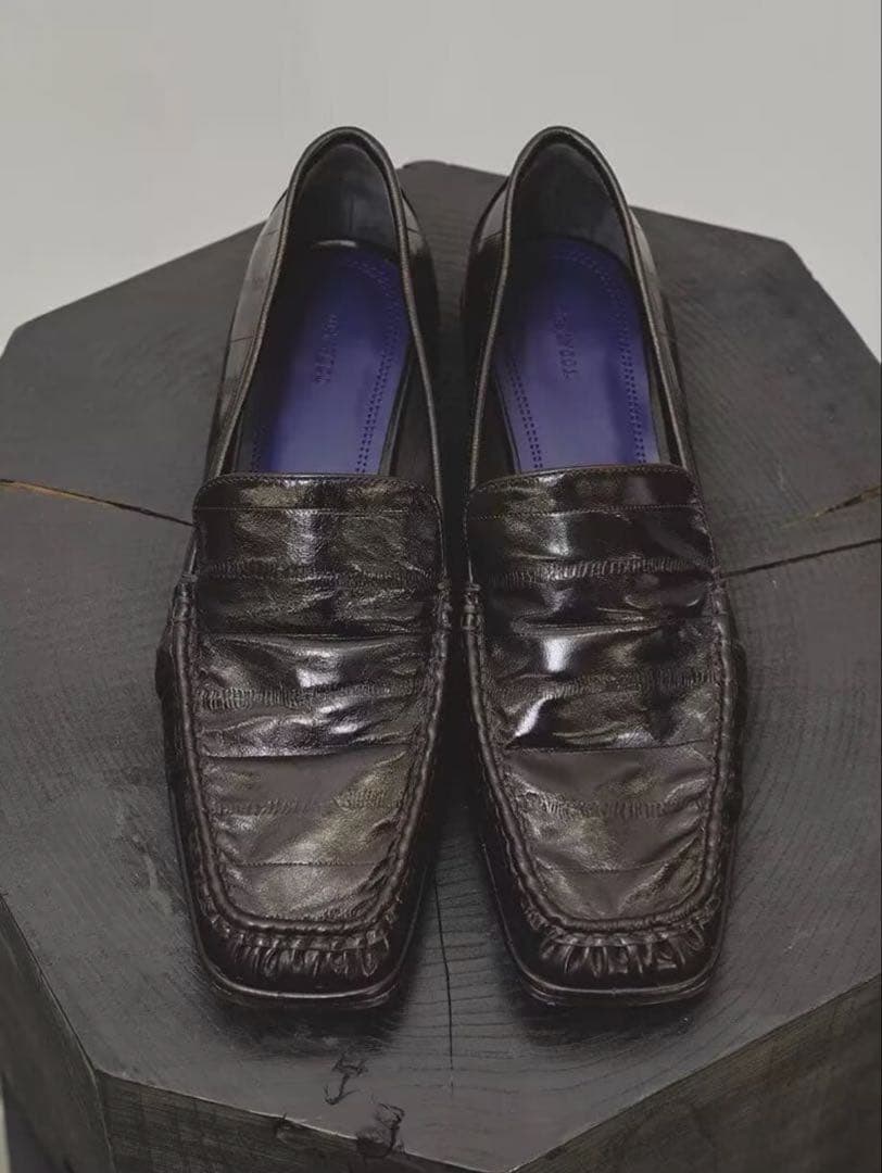 靴 TODAYFUL Squaretoe Gather Loafers