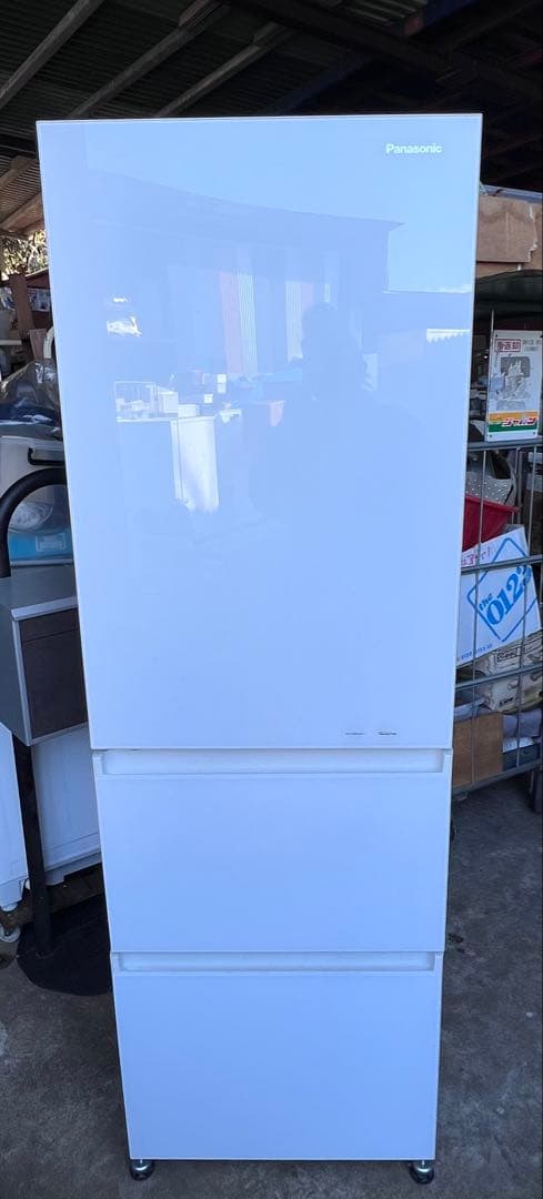 Panasonic NR-C370GCL-W 冷蔵庫 ホワイト