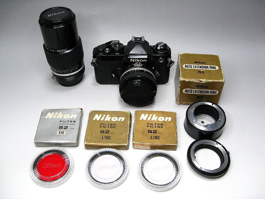 #ニコン #FE #50/1.4 #200/4 #リング #フィルタ #ジャンク