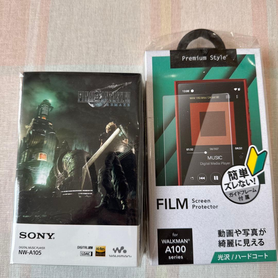 SONY WALKMAN NW-A105　FF7 REMAKE