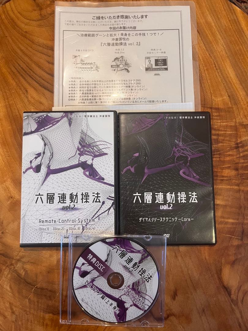 六層連動操法 vol.2 DVD6枚セット