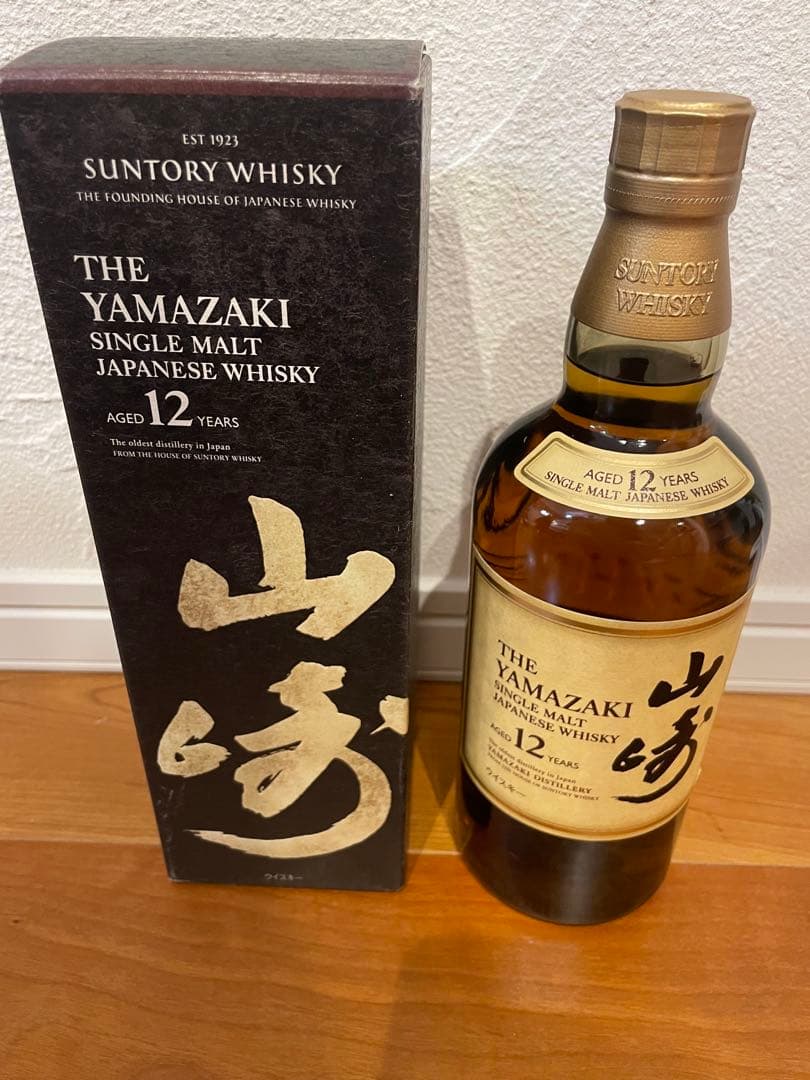 中*ん様 【新品未開封】サントリー山崎12年シングルモルトウィスキー