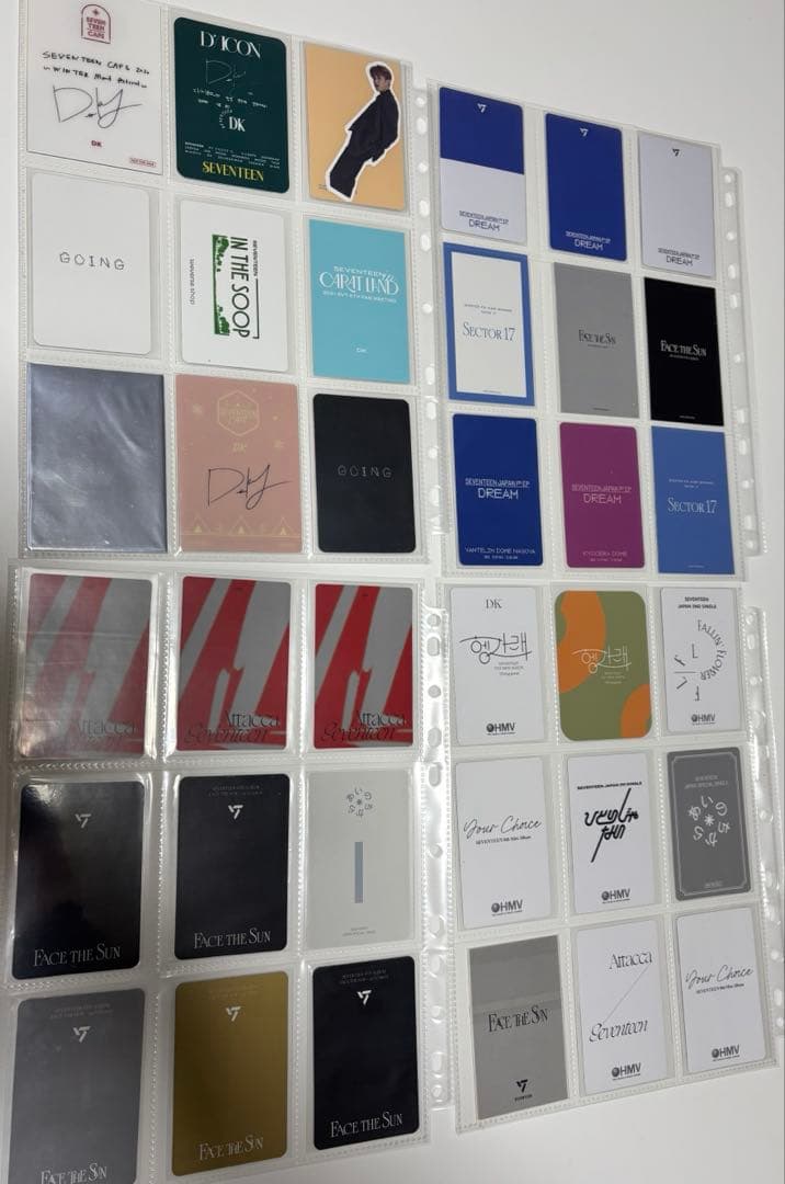 SEVENTEEN DK ドギョム　トレカ　カード　大量 引退品